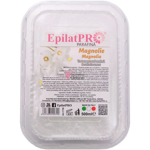 Parafina cu MAGNOLIE pentru tratamente Epilat Pro 500 ml